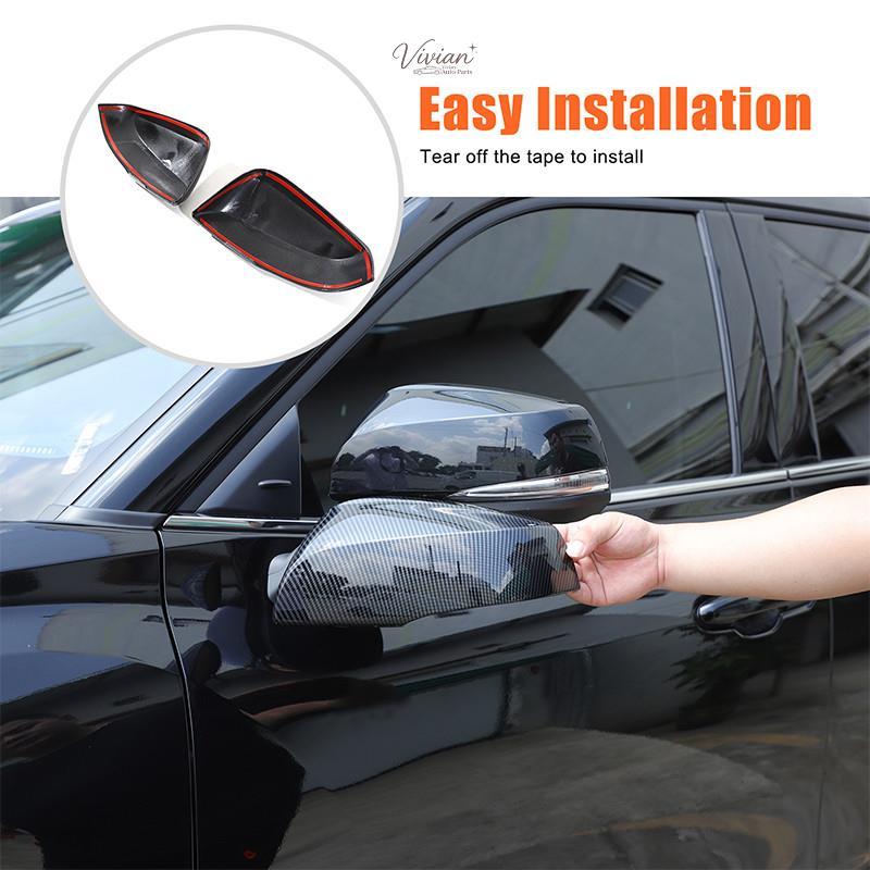 Toyota Vellfire / Alphard 2015-2023 Side Mirror Surface Decor Accessories คาร์บอนไฟเบอร์(