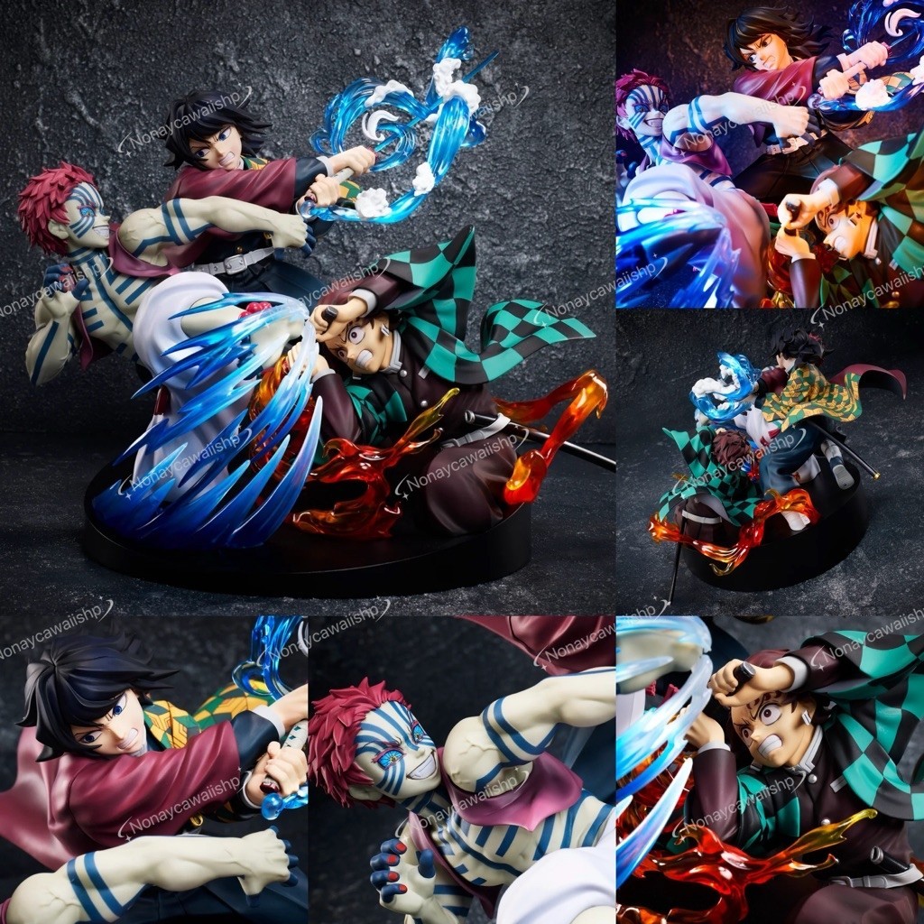 **พรีออเดอร์** Tanjiro Kamado & Giyu Tomioka & Akaza Figure