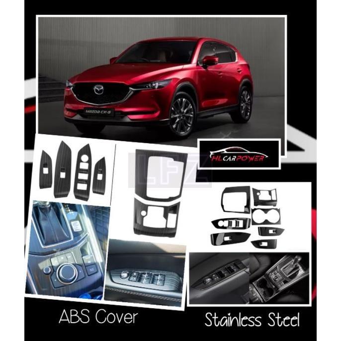 Mazda CX5 CX-5 2017-2025 แผงเกียร์หน้าต่างไฟฟ้าฝาครอบภายใน