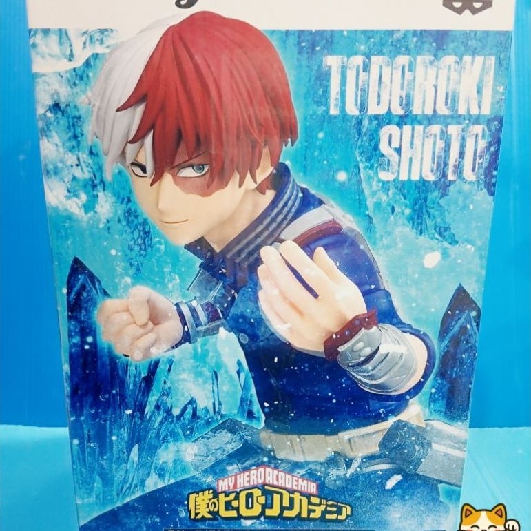 My Hero Academia Shoto Todoroki Ready Stance Grandista Figure  ลิขสิทธิ์แท้  มือ  1  นำเข้าจากญี่ปุ่น