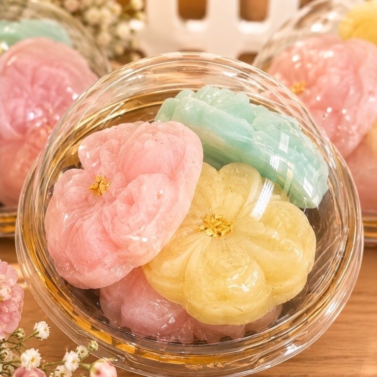 ขนมอาลัว ผู้การพรรณ ของฝากบางปะกง