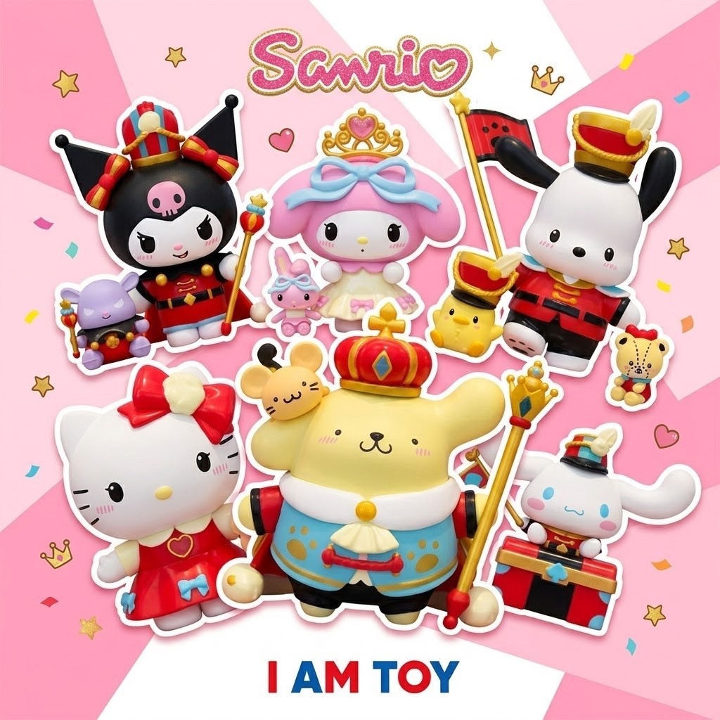 (ย219) โมเดล : TOPTOY Sanrio Nutcracker Series Blind Box