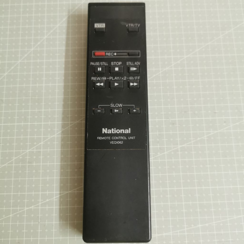 รีโมต​ National VEQ1062 สำหรับเครื่องเล่น​ VDO​ ครับ🥒