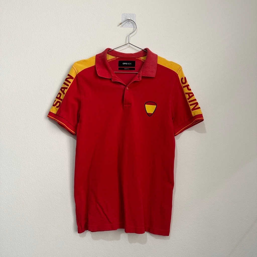 เสื้อคอปก CPS Mens มือสอง แขน 2 ข้างปัก SPAIN 🇪🇸