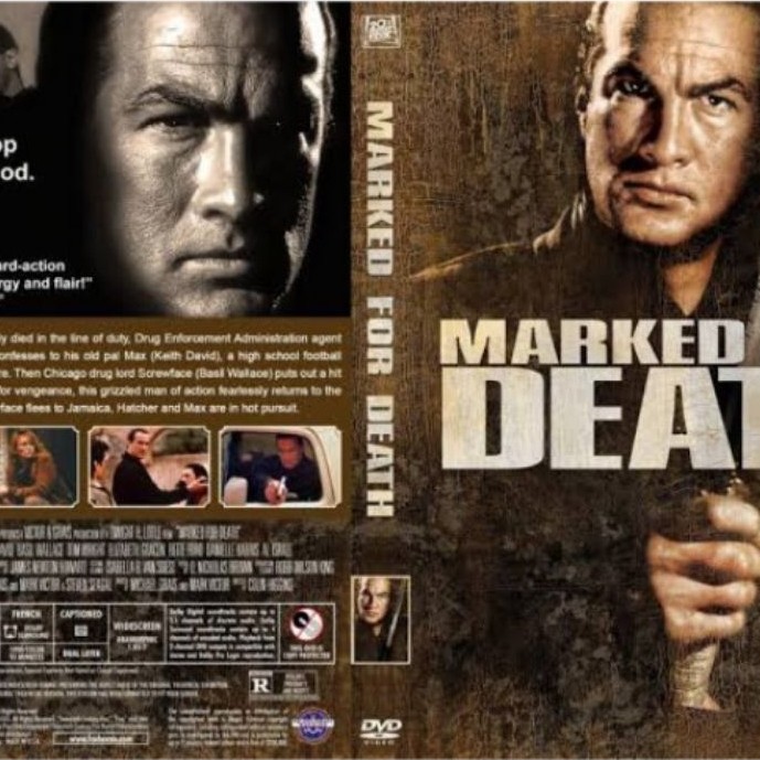 *แนะนำ DVD ปก+สกรีนแผ่น Marked for Death (1990) กลั่นแค้นหมักโหด