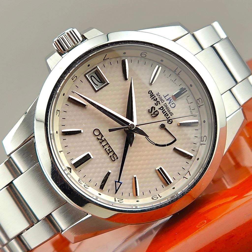 Grand Seiko SBGE009 Spring Drive GMT White Dial