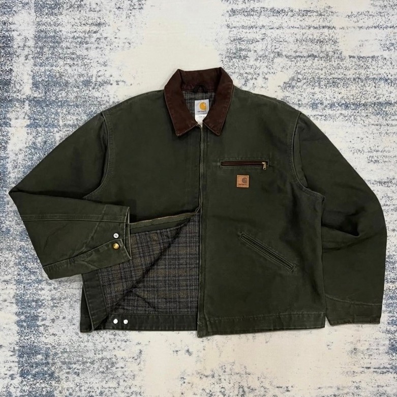 Carhartt Jacket J97-MOS [YEAR2010] MADE IN MEXICO 🇲🇽  | Tag size (XL) 🏷️