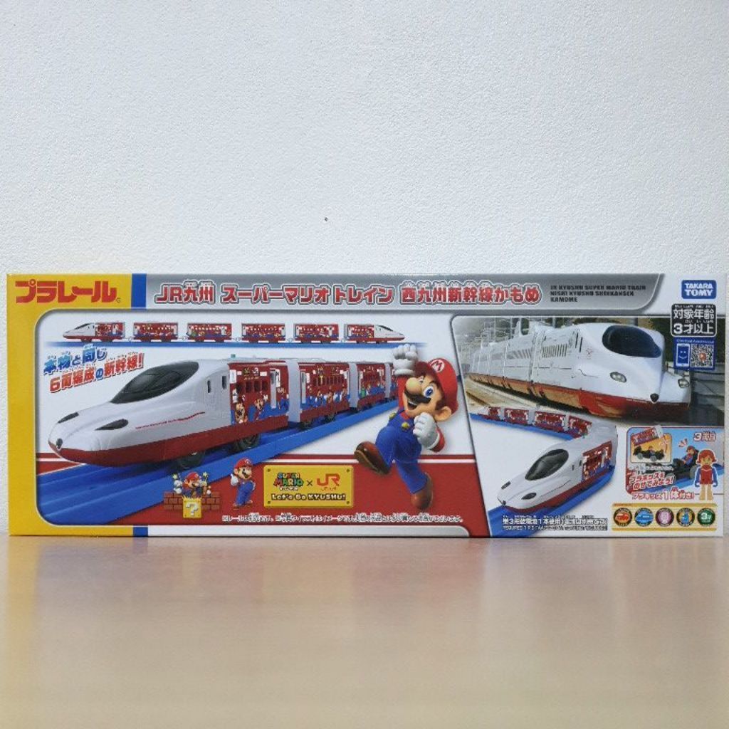 Plarail JR Kyushu Super Mario รถไฟ มาริโอ้ Train West Kyushu Shinkansen Kamome ชินคันเซน