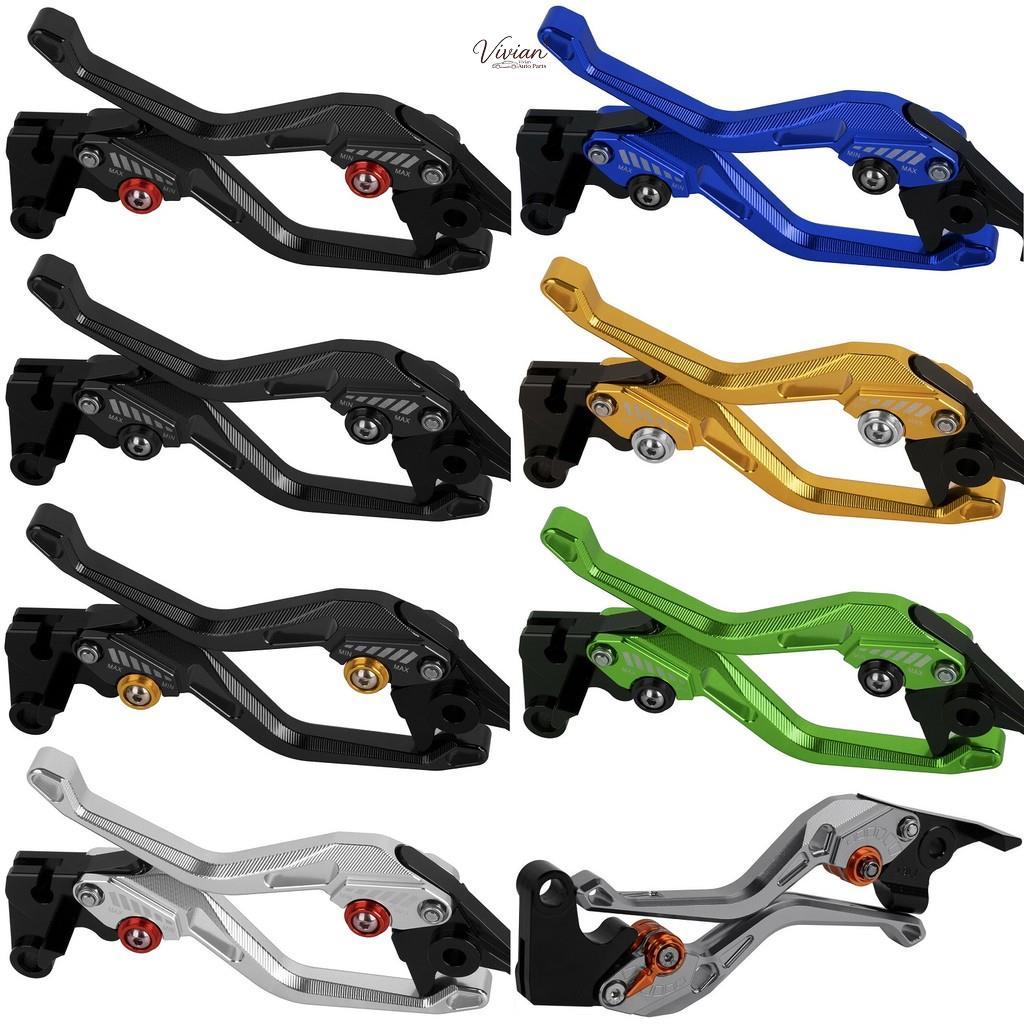 Ergonomic รถจักรยานยนต์ 7/8 "22 มม.คลัทช์เบรคแบบปรับได้สําหรับ Yamaha YZF R1/R1M/R1S 15-18, YZF R6 1