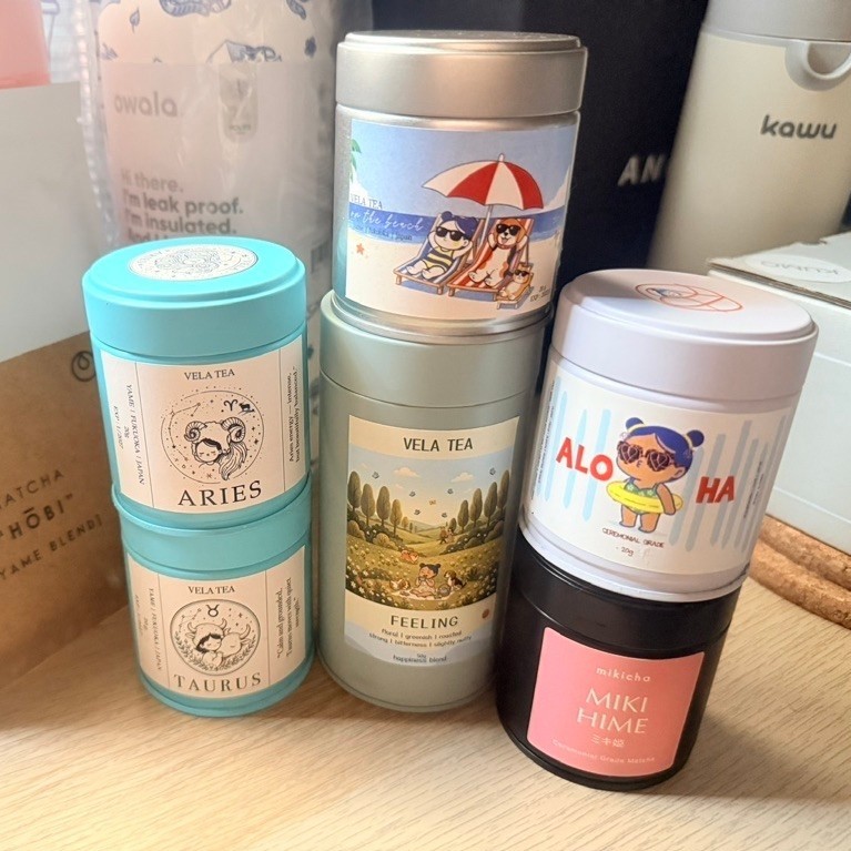 (พร้อมส่ง) matcha มัทฉะ vela tea haku ryn ใหม่ เก็บแช่ฟรีซ ของแท้ (ส่งด่วนได้)