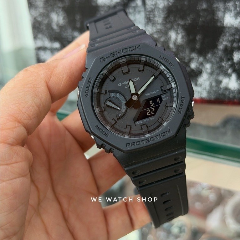 รับประกันศูนย์ไทย CMG G-SHOCK ของแท้ รุ่น GA-2100-1A1DR GA-2100, GA-2100-1A1 GA-2100 สีดำ