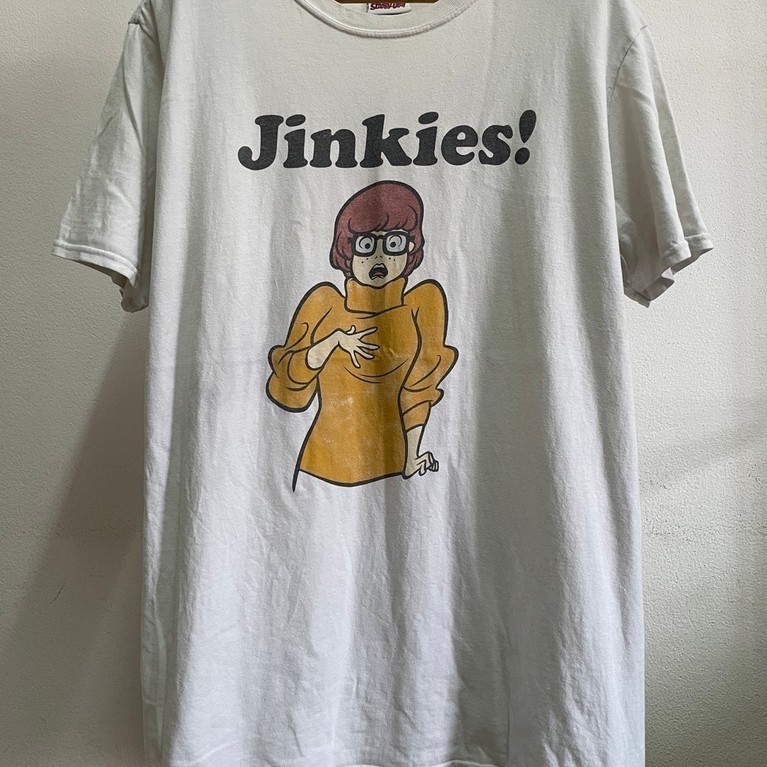 เสื้อยืดมือ 2 Scooby-Doo ลาย Velma (Jinkies!)