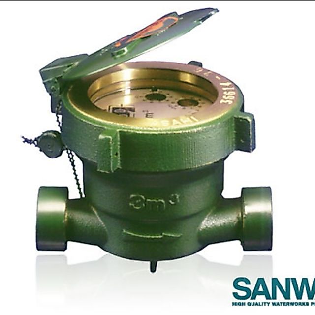 มิเตอร์​น้ำ​ ซันวา​ SANWA ขนาด​ 1/2​ นิ้ว
