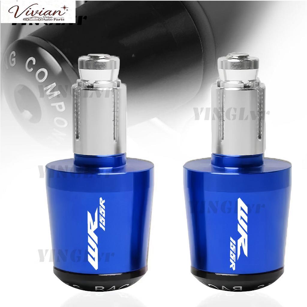 สําหรับ YAMAHA WR155 WR155R 2015-2023 2024 2025 อุปกรณ์เสริมรถจักรยานยนต์ CNC Handlebar Grips ปลายโล