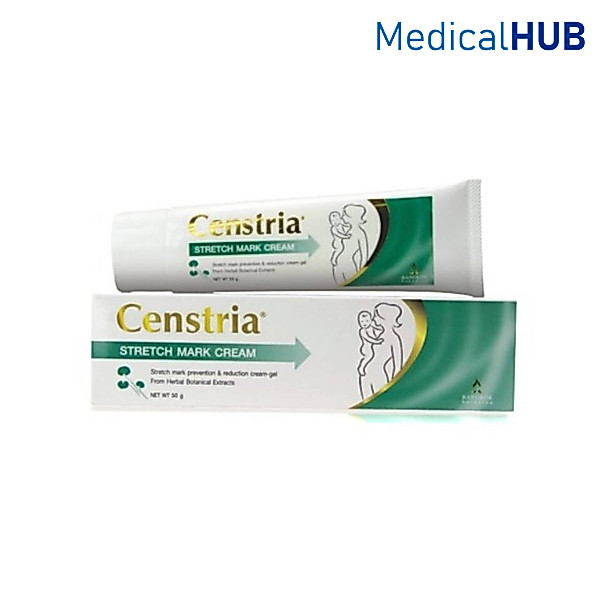 Censtria Cream เซนสเตรีย ครีมทาหน้าท้องแตกลาย รอยแตกลาย ขนาด 50 กรัม (11452)