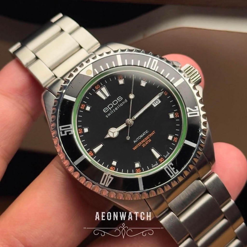 🇨🇭Epos Diver's watch 200m limited edition ref.3396  - ผลิตจำนวนจำกัด 222 เรือน