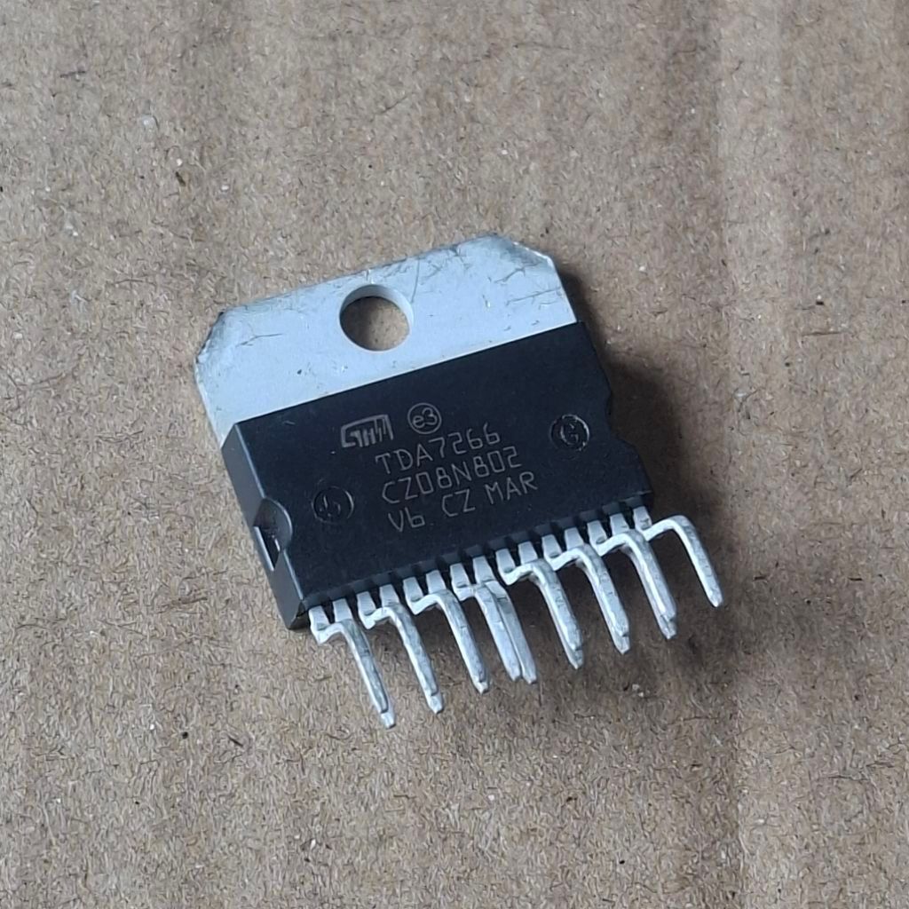 TDA7266 5W+5W DUAL BRIDGE AMPLIFIER