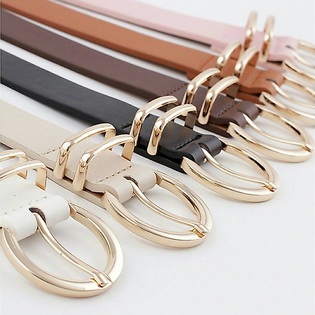 ⏰⏰พร้อมส่งจ้าา 🛒 เข็มขัดผู้หญิง เข็มขัดผู้ใหญ่ หนัง PU งานสวยมากแม่ จะใส่กับกางเกง กระโปรง ได้หมดเลยจ้า