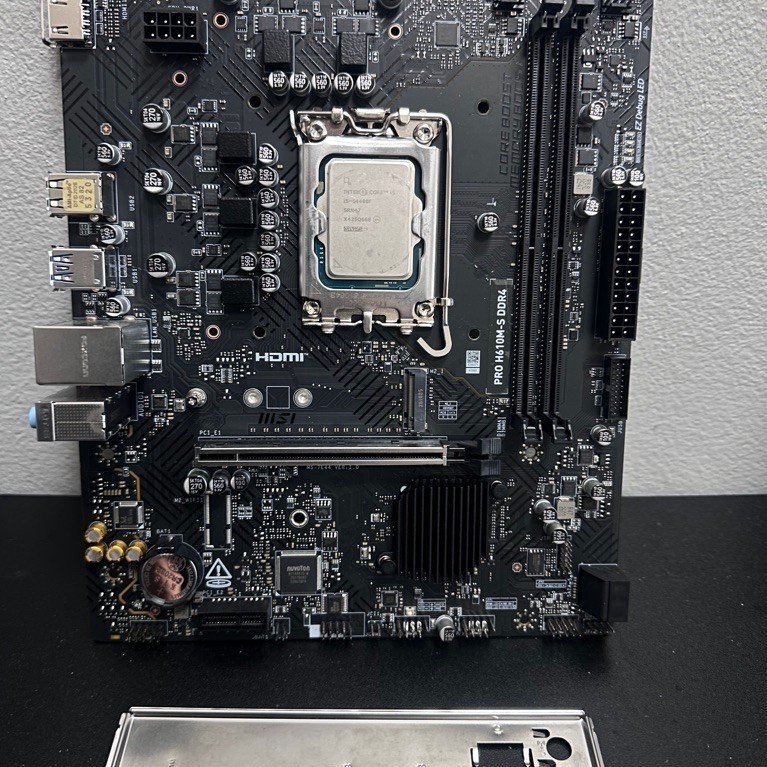 i5-14400f+M/B Msi h610m