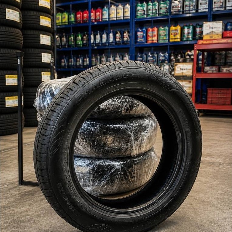 ยางรถยนต์ Dunlop 195/60R15 มือ 2