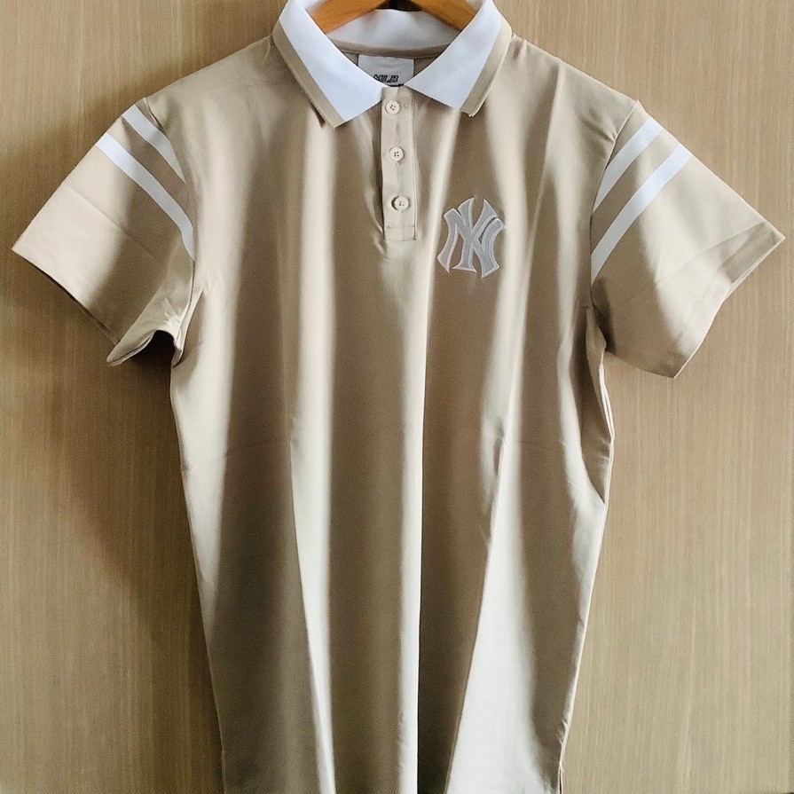 เสื้อคอปก แบรนด์ MLB ป้ายติดไซด์ xl อก 40“ ยาว 26” (ของใหม่ค่ะ)