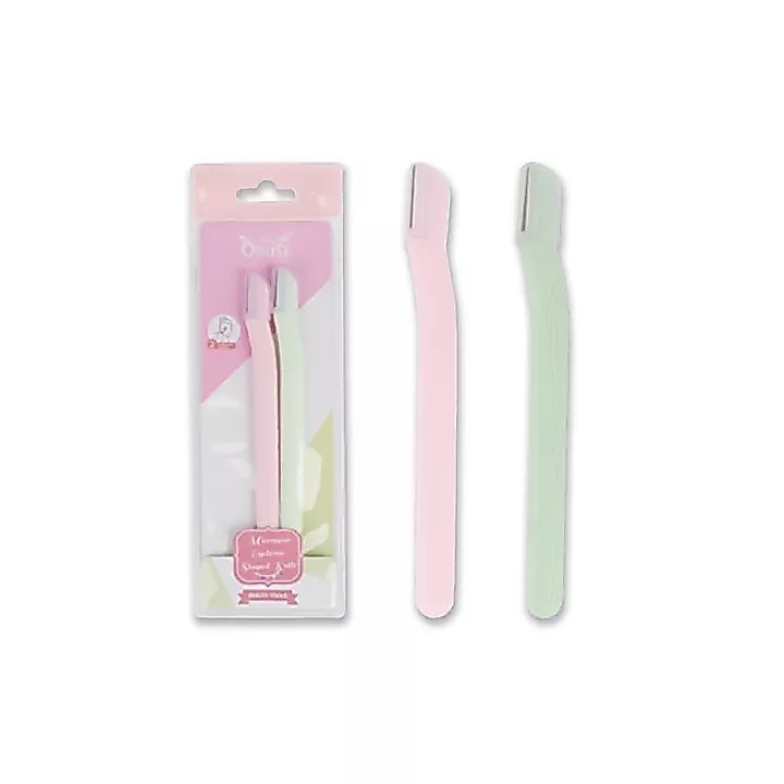 Obuse BB083 Microspur Eyebrow Shaped Knife # : โอบิวซ์ อุปกรณ์จัดแต่งทรงคิ้ว มีดโกน กันคิ้ว ใบมีดคม ใช้งานง่าย