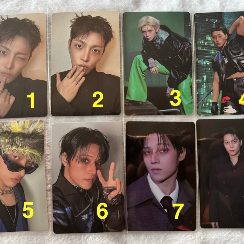 พร้อมส่ง ATEEZ Photocard GOLDEN HOUR Part 5 POCA Ver