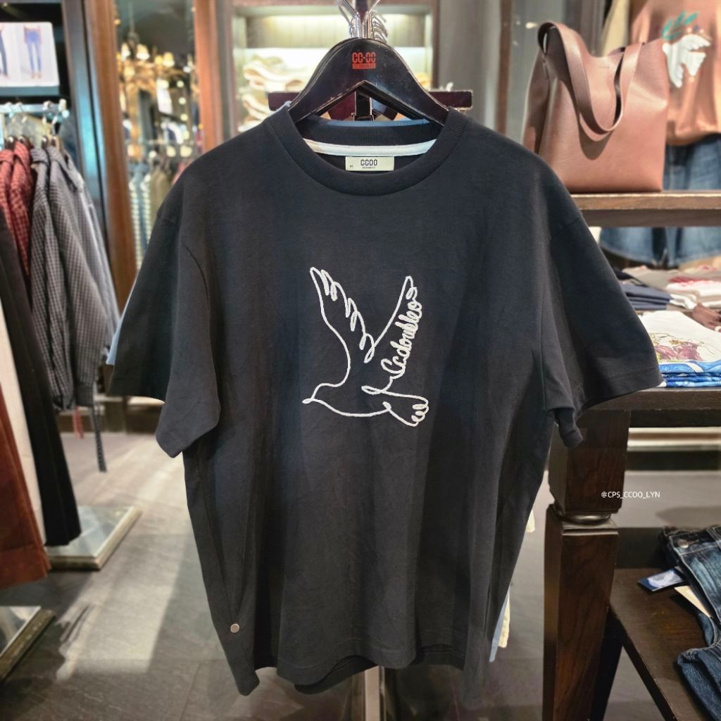 🛍 เสื้อยืด CC DOUBLE O CCOO ผู้ชาย คอลใหม่ล่าสุด ของแท้💯% จัดส่งพร้อมถุงShop