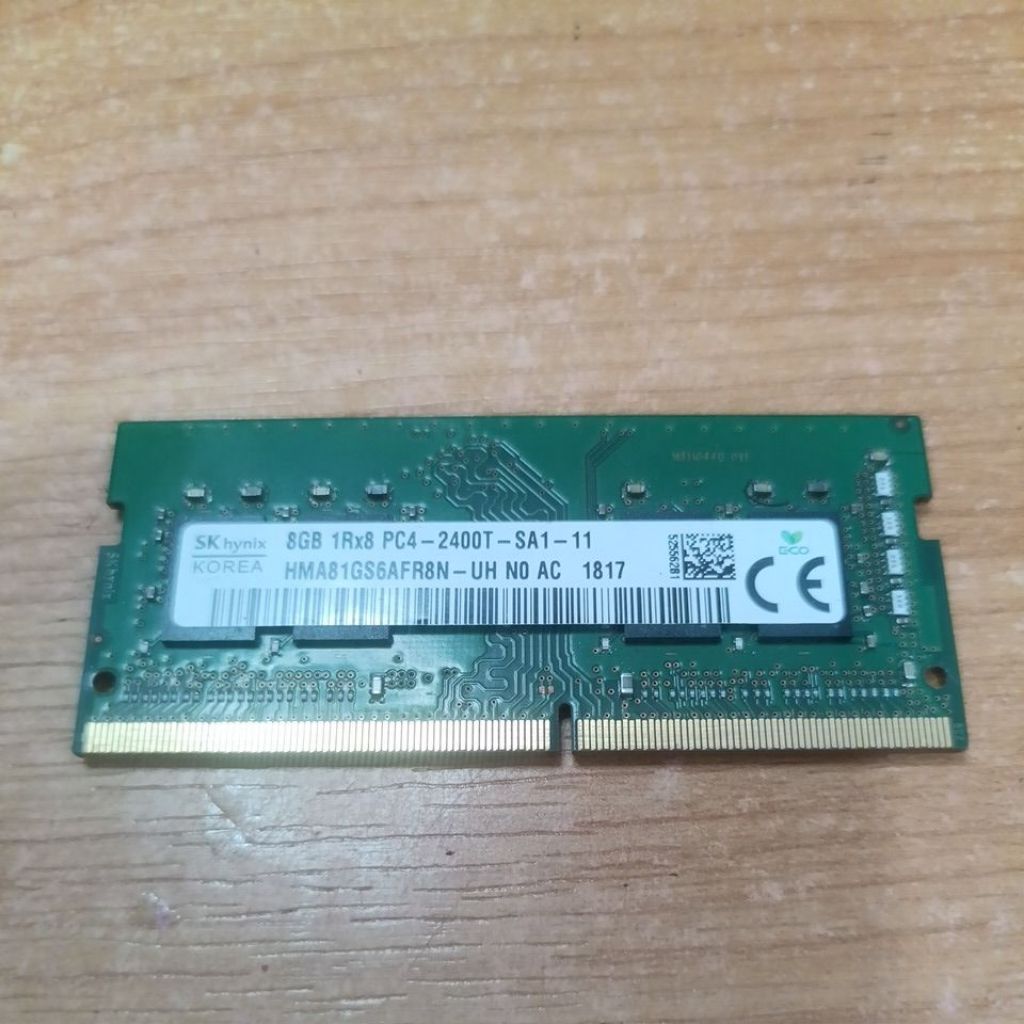แรมมือสอง SK hynix N/B DDR4 / 8 GB. bus 2400T