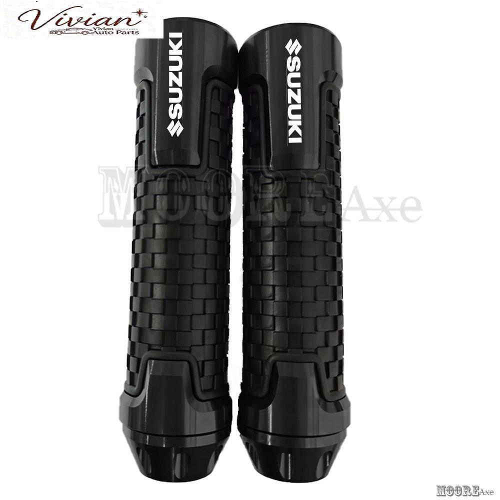Mortorcycle สําหรับ Suzuki Handle Bar Grips พร้อมน้ําหนักปลายบาร์ SBD-TZ【19