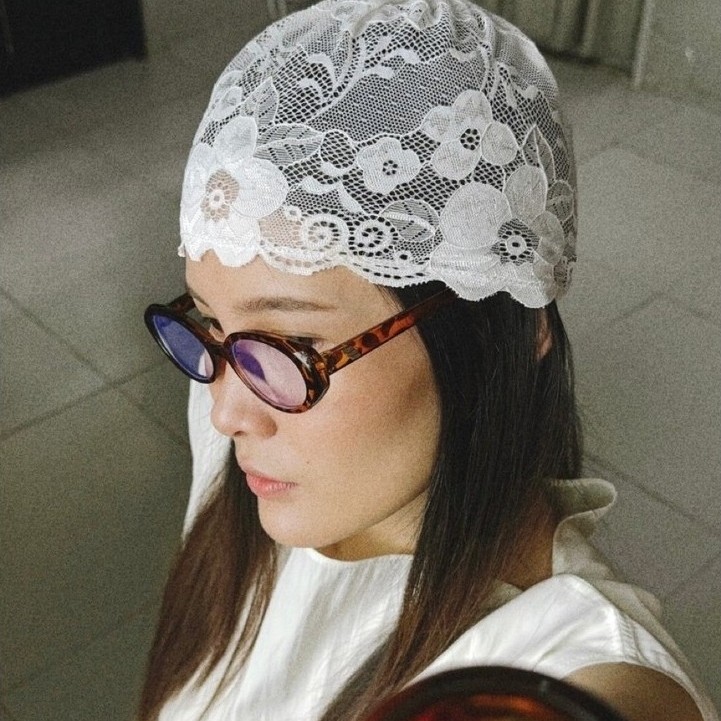 LACY SKULL CAP_alyn.co