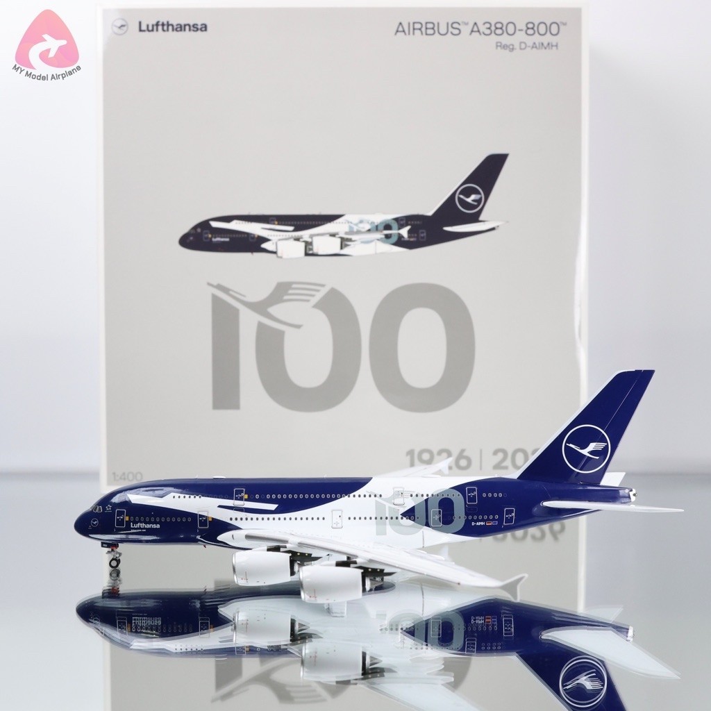 โมเดลเครื่องบิน Lufthansa A380-800 D-AIMH "100th Anniversary" [NG38002] NG Models 1:400 [พร้อมส่ง]
