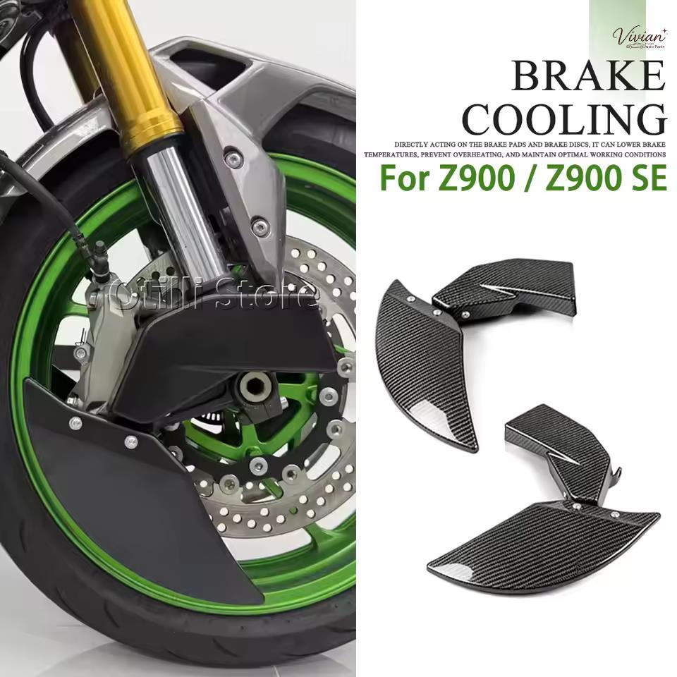 สําหรับ Kawasaki Z900 SE Z 900 z900 2025 2026 หม้อน้ําระบายความร้อนรถจักรยานยนต์เบรค Caliper Disc Co