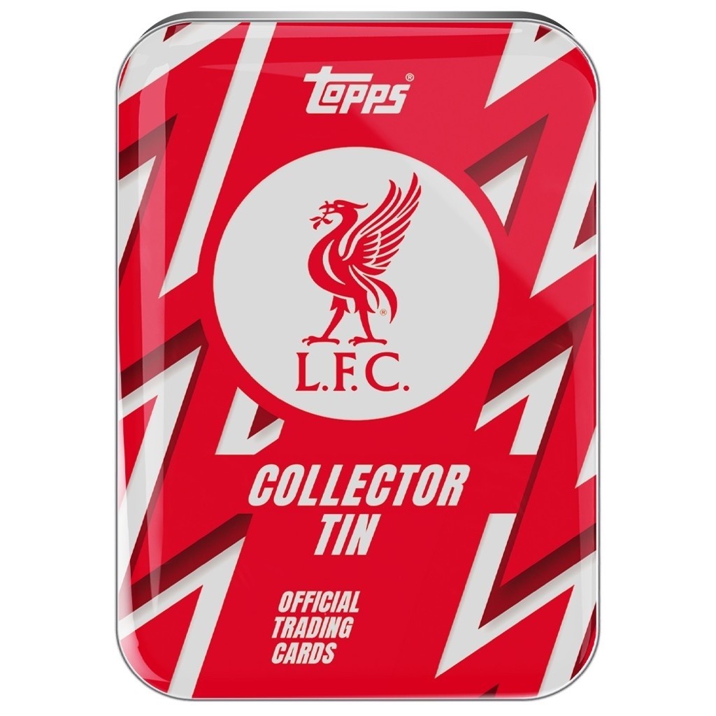 การ์ดฟุตบอล 2025/26 Topps Liverpool Collector Tin
