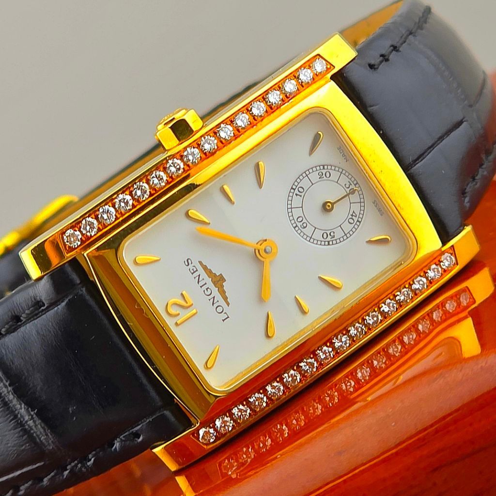 Longines DolceVita 18K Yellow Gold Diamond Ref. L5.502.7.16.2
