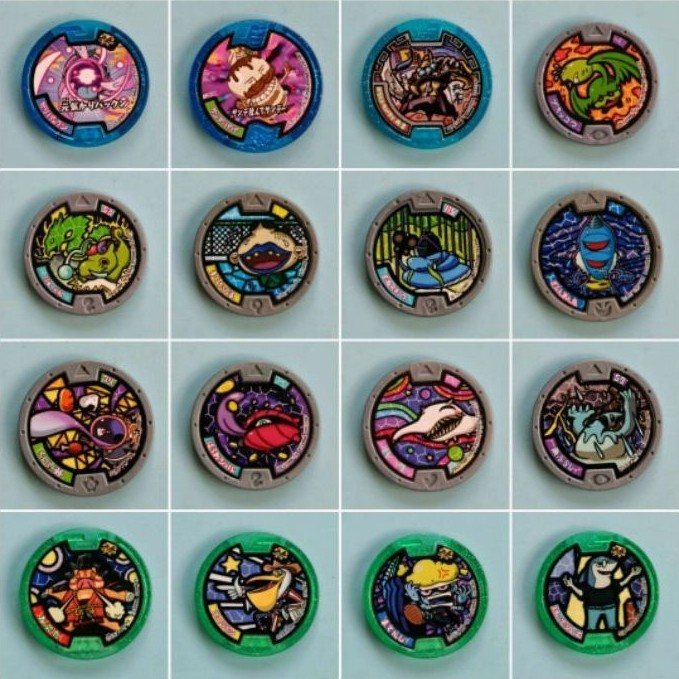 เหรียญโยไค watch (Yo-kai Watch Medals) เหรียญแบบธรรมดา ขายแยกเหรียญ
