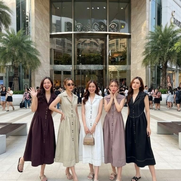 Snazzy shop - Jane dress เดรสยาว
