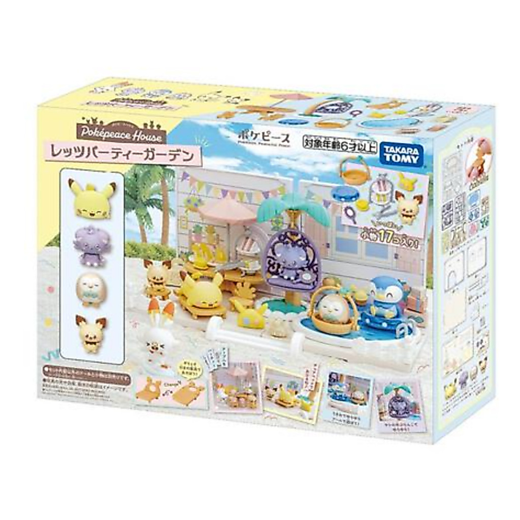 Takara Tomy Pokepeace House Let's Party Garden