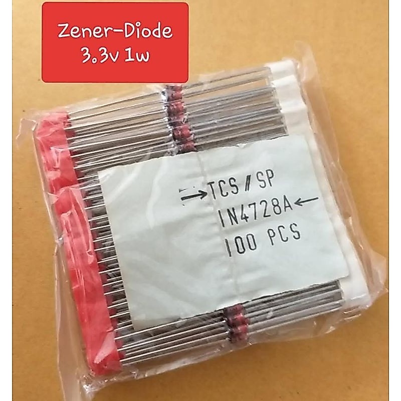 1N4728A ซีเนอ (3.3Volt/1Watt)
