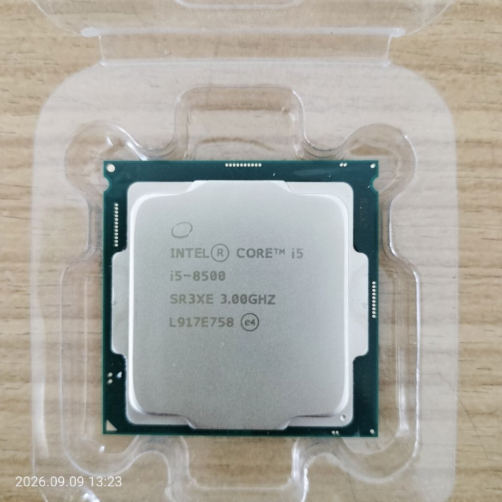 CPU Intel I5-8500 Max4.10GHz 6C/6T ถอดจากเคส DELL สภาพสวย เทสรีวิวก่อนส่ง