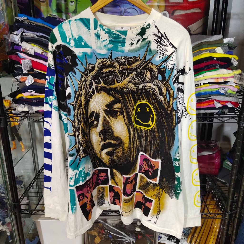 เสื้อยืดแขนยาว วง NIRVANA งานไทย