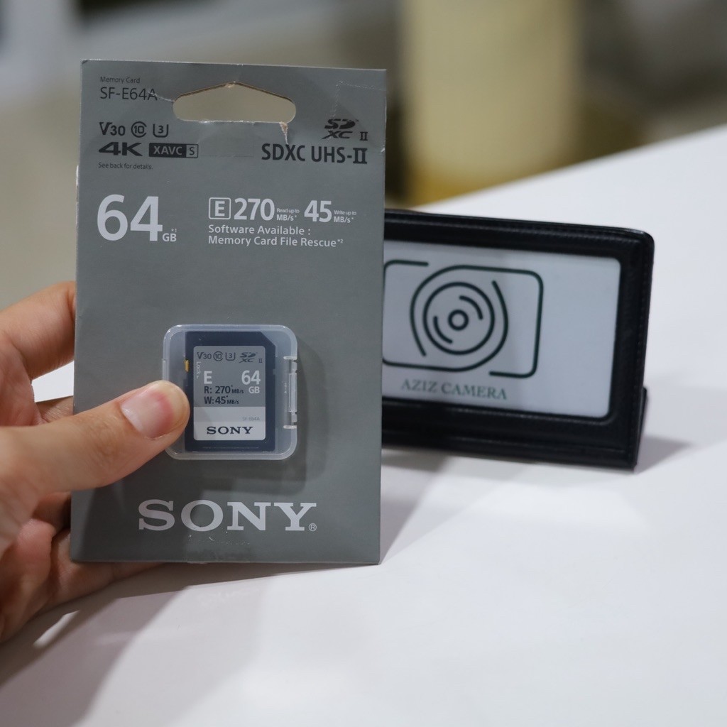 Sony 64GB SF-E Series UHS-II SDXC Memory Card