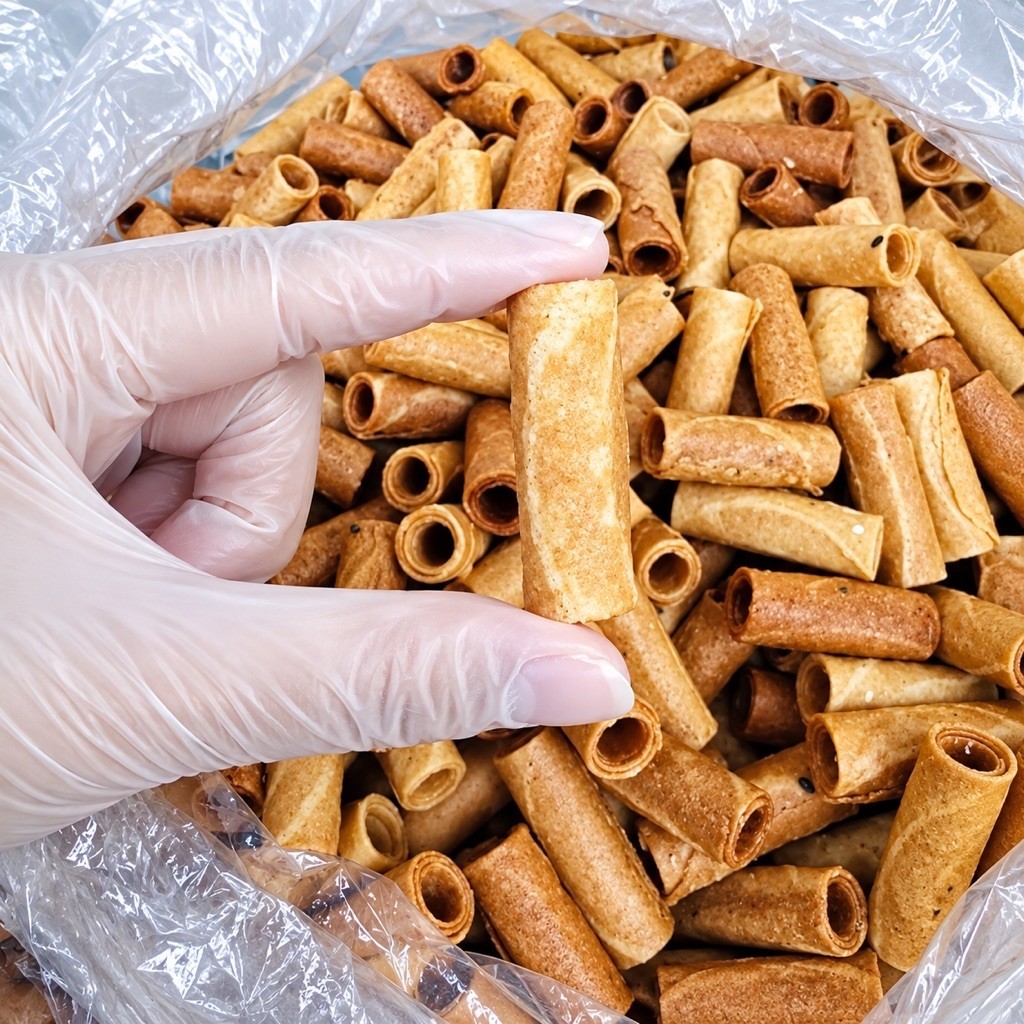 ทองม้วน (นวลศรี) ม้วนจิ๋ว รสหวาน