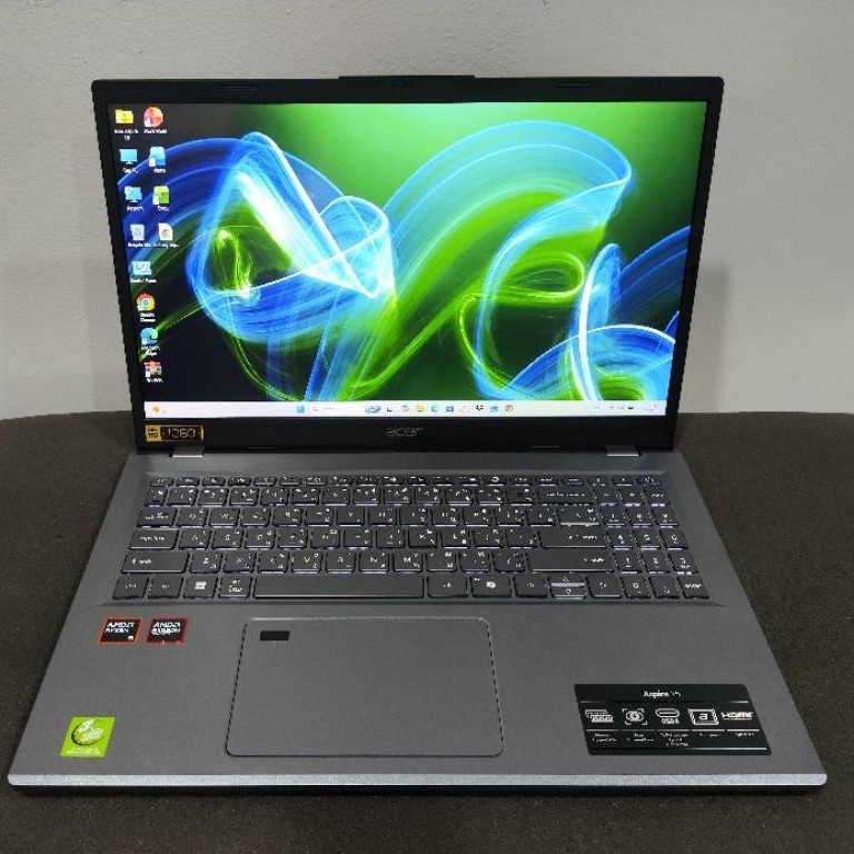 NOTEBOOK (โน้ตบุ๊ค) ACER ASPIRE 15 A15-41M-R3DU AMD Ryzen 5 8640HS  Ai Ram DDR5 16GB