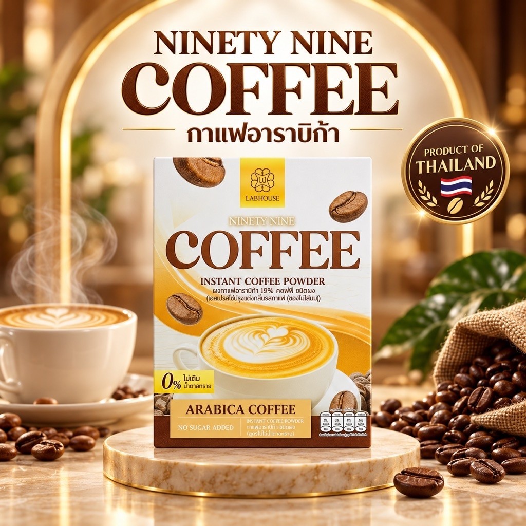 กาแฟไนน์ตี้ไนน์ กล่องขาว 99coffee