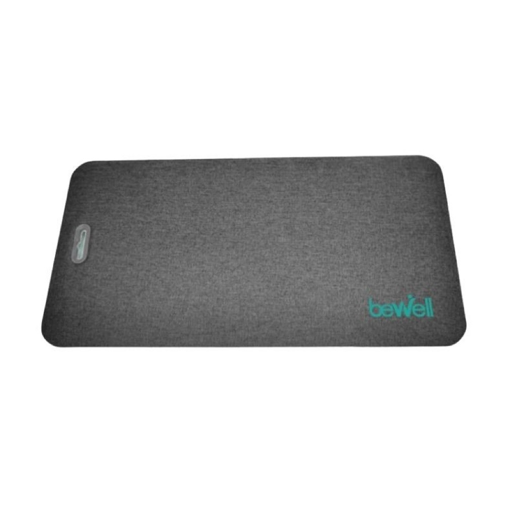 Bewell Standing Mat แผ่นรองยืนทํางานเพื่อสุขภาพ ซัพพอร์ตเท้า 52x97 cm. สีเทาเข้ม ซื้อจาก nocnoc