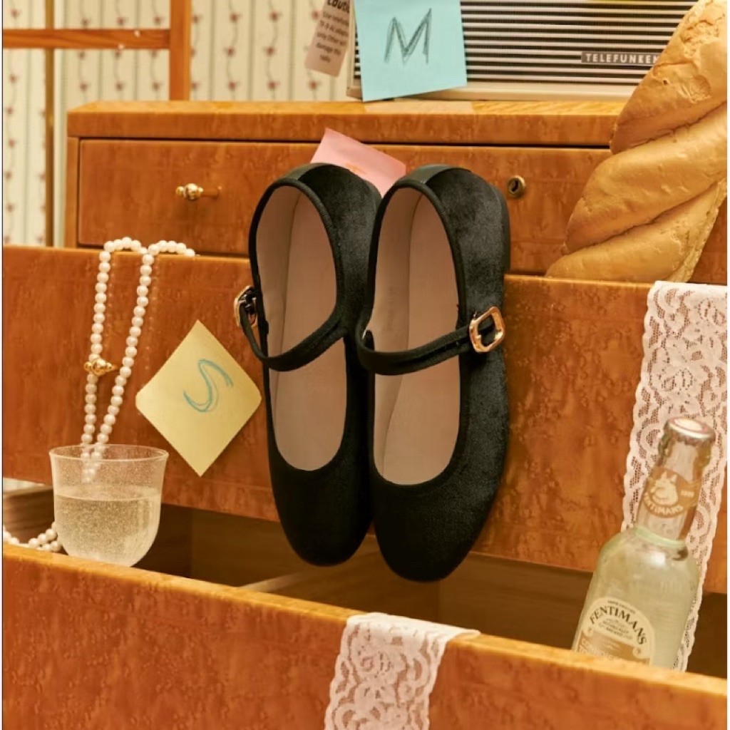 ส่งต่อรองเท้าแมรี่เจน Minxshoes รุ่น blair Size 37 🖤