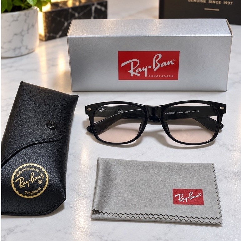 Ray-Ban New Wayfarer RB2132F 601/84 ของแท้ มือสอง