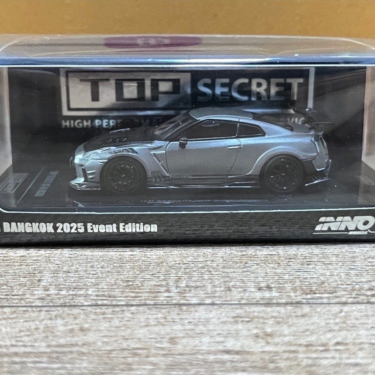 INNO64 1/64 Nissan GT-R R35 Top Secret IAM Bangkok 2025 Event Edition
