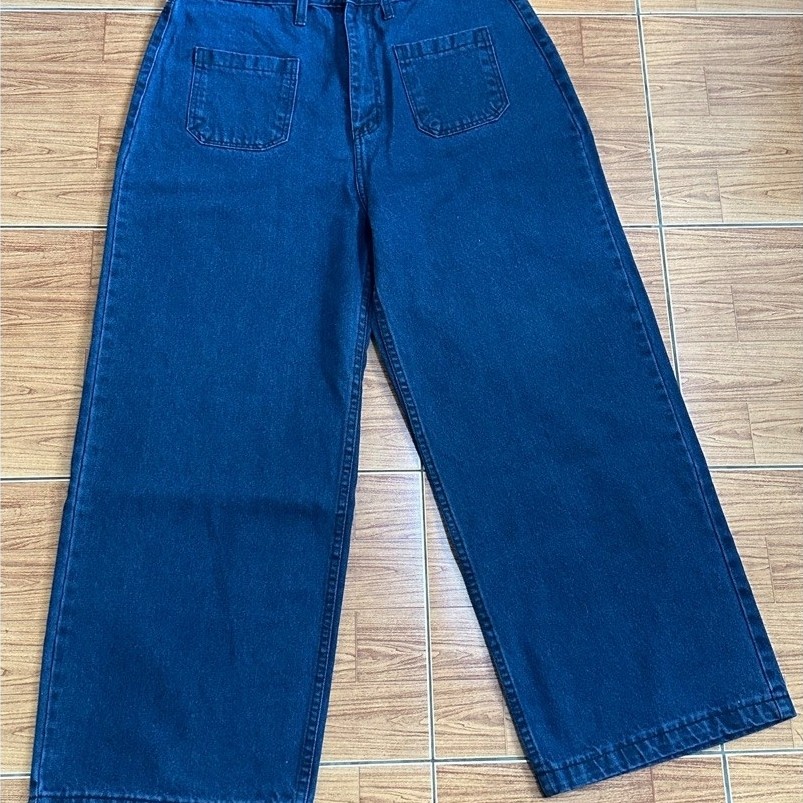 กางเกงยีนส์วินเทจเอวสูง begin1990 size 34
